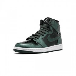 Air Jordan 1 High Outfit Anti Gravity Machines Black Green Men AJ1 Shoes 332550 300