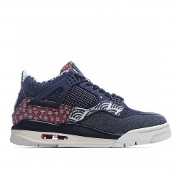 Air Jordan 4 Retro Outfit SE Sashiko CW0898 400 Unisex AJ4 Jordan Sneakers