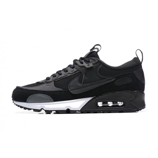 Air Max 90 Futura Men Sports Shoes Black White DM9922-003