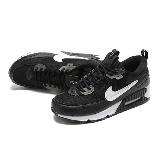 Air Max 90 Futura Men Sports Shoes Black White