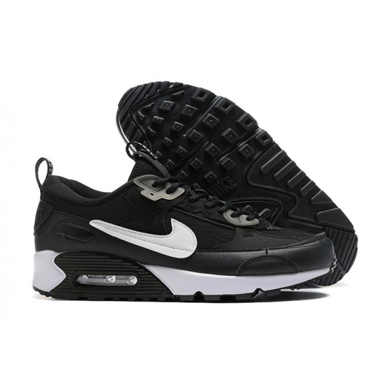 Air Max 90 Futura Men Sports Shoes Black White