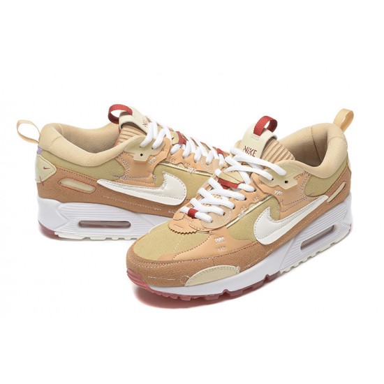 Air Max 90 Futura Men Sports Shoes Brown White