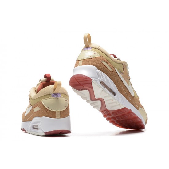 Air Max 90 Futura Men Sports Shoes Brown White