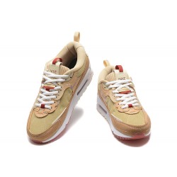 Air Max 90 Futura Men Sports Shoes Brown White