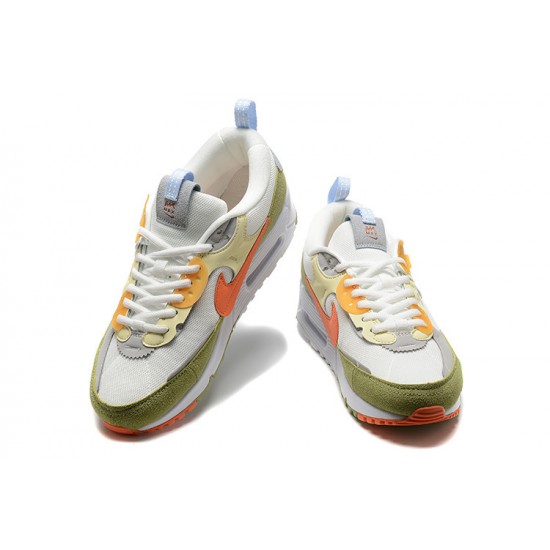 Air Max 90 Futura Men Sports Shoes Green Orange