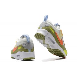 Air Max 90 Futura Men Sports Shoes Green Orange