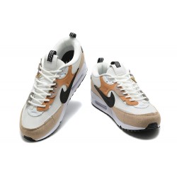 Air Max 90 Futura Men Sports Shoes White Brown DM9922-002