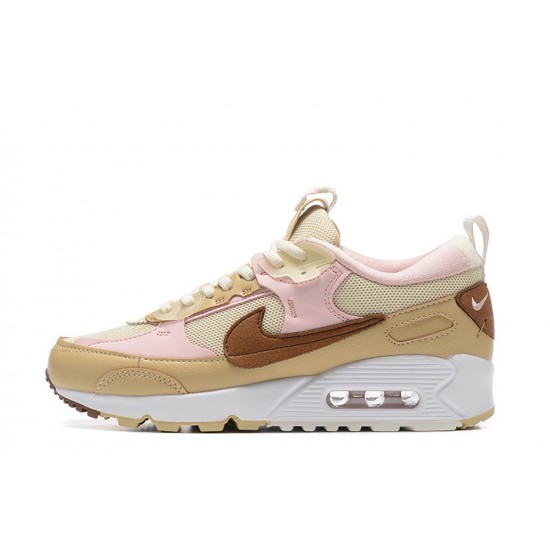 Air Max 90 Futura Women Sports Shoes Neapolitan Pink DZ4704-100