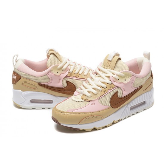 Air Max 90 Futura Women Sports Shoes Neapolitan Pink DZ4704-100