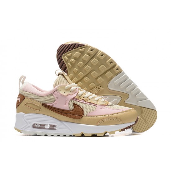 Air Max 90 Futura Women Sports Shoes Neapolitan Pink DZ4704-100