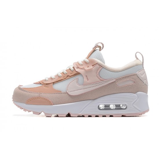 Air Max 90 Futura Women Sports Shoes Pink White DM9922-104