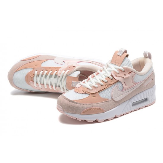 Air Max 90 Futura Women Sports Shoes Pink White DM9922-104