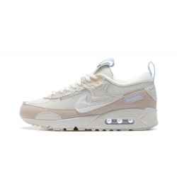 Air Max 90 Futura Women Sports Shoes White Beige