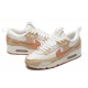 Air Max 90 Futura Women Sports Shoes White Brown DV7190-100