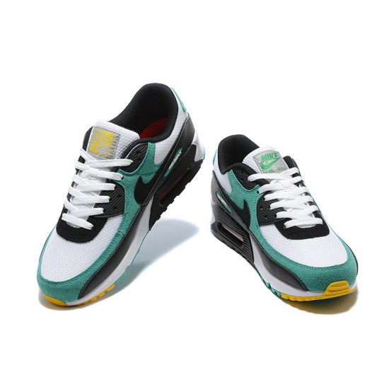 Air Max 90 Men Sports Shoes Black Green DM0029-004