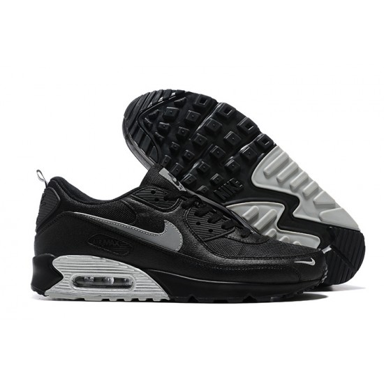 Air Max 90 Men Sports Shoes Black Grey DH4619-100