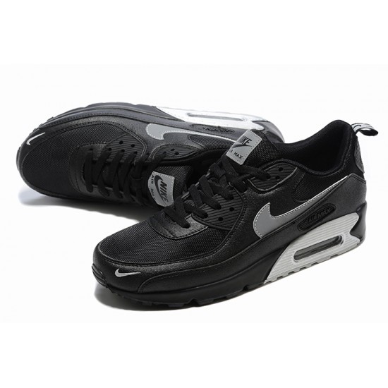 Air Max 90 Men Sports Shoes Black Grey DH4619-100