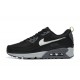 Air Max 90 Men Sports Shoes Black Grey White