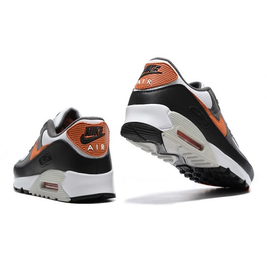 Air Max 90 Men Sports Shoes Black Orange DM0029-101