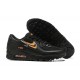 Air Max 90 Men Sports Shoes Black Orange DV7146-001