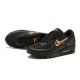 Air Max 90 Men Sports Shoes Black Orange DV7146-001