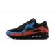 Air Max 90 Men Sports Shoes Black Red DJ6888-001