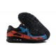 Air Max 90 Men Sports Shoes Black Red DJ6888-001