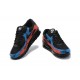 Air Max 90 Men Sports Shoes Black Red DJ6888-001