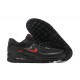 Air Max 90 Men Sports Shoes Black Red