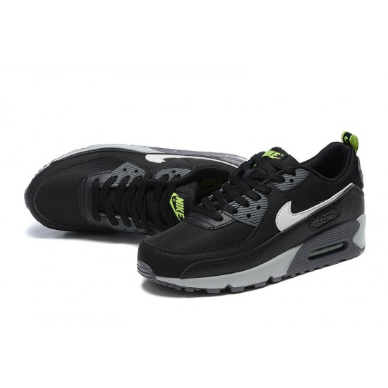 Air Max 90 Men Sports Shoes Black White DZ4495-001