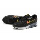 Air Max 90 Men Sports Shoes Black Yellow and Orange