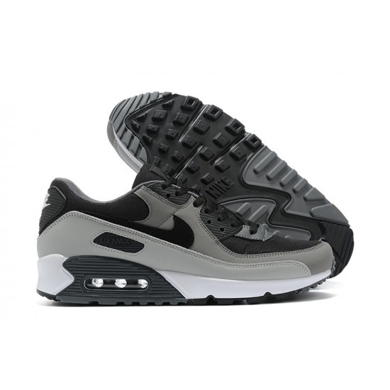 Air Max 90 Men Sports Shoes Black and Grey