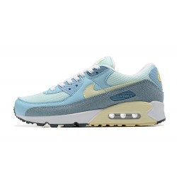 Air Max 90 Men Sports Shoes Blue White DM2829-001