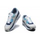 Air Max 90 Men Sports Shoes Blue White FD0664-400