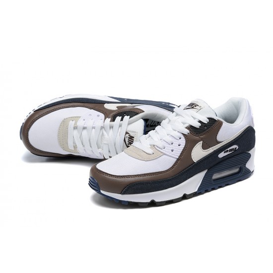 Air Max 90 Men Sports Shoes Brown Grey and Black