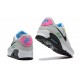 Air Max 90 Men Sports Shoes Grey Pink DE4398-001