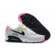 Air Max 90 Men Sports Shoes Grey Pink DE4398-001