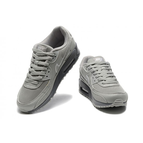 Air Max 90 Men Sports Shoes Grey