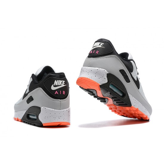 Air Max 90 Men Sports Shoes Orange Black DC9845-100