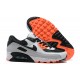 Air Max 90 Men Sports Shoes Orange Black DC9845-100