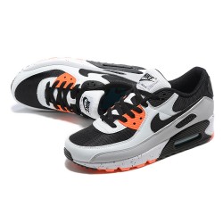 Air Max 90 Men Sports Shoes Orange Black DC9845-100