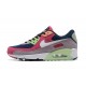 Air Max 90 Men Sports Shoes Pink Green DM0035-500