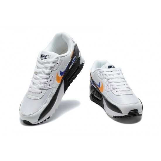 Air Max 90 Men Sports Shoes White Black FD0654-400