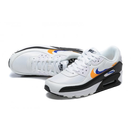 Air Max 90 Men Sports Shoes White Black FD0654-400