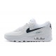 Air Max 90 Men Sports Shoes White Black