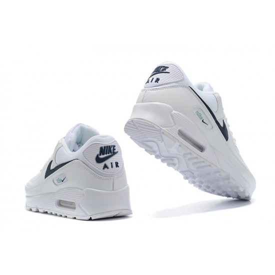 Air Max 90 Men Sports Shoes White Black