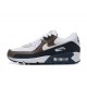 Air Max 90 Men Sports Shoes White Brown DZ3522-002