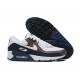 Air Max 90 Men Sports Shoes White Brown DZ3522-002