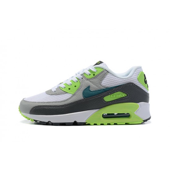 Air Max 90 Men Sports Shoes White Grey DJ6897-100