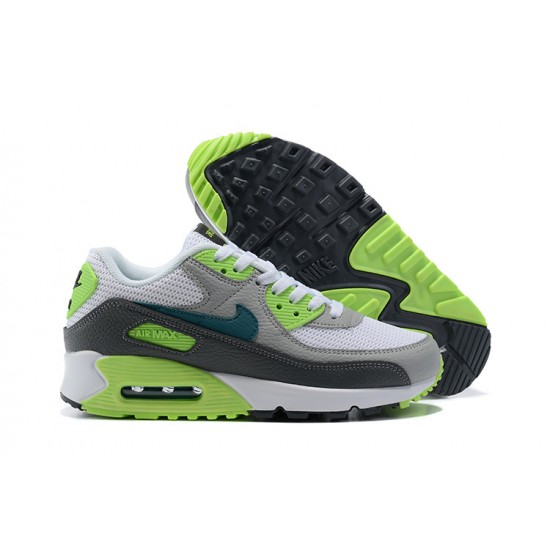 Air Max 90 Men Sports Shoes White Grey DJ6897-100